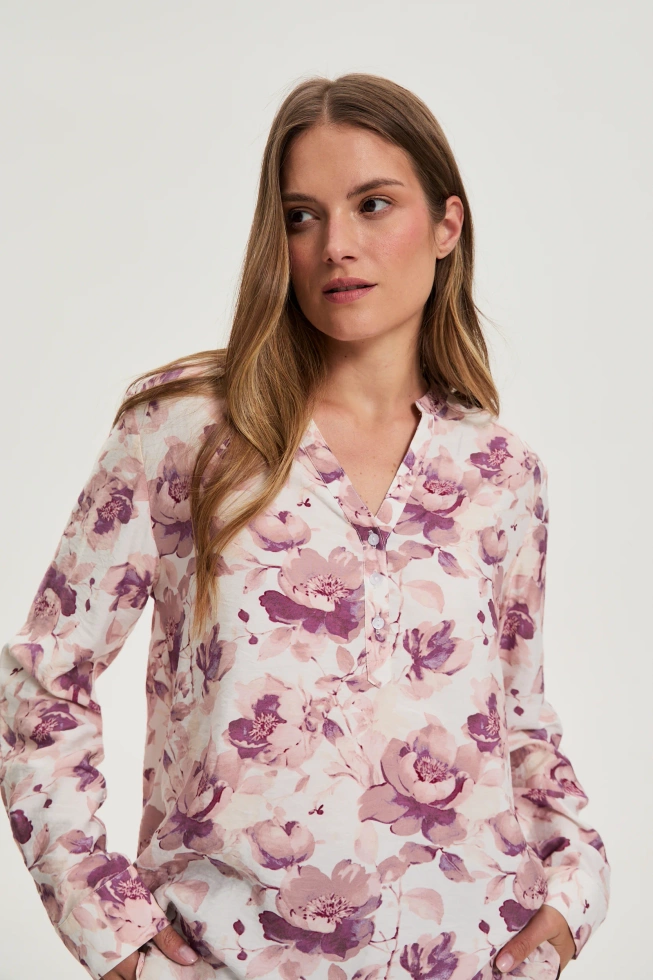 WOMEN'S SHIRT Z-KO-4803 OFF WHITE