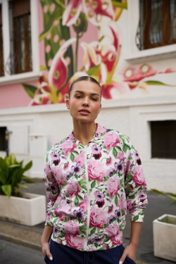 WOMEN'S SWEATSHIRT L-BL-4901 OFF WHITE-set