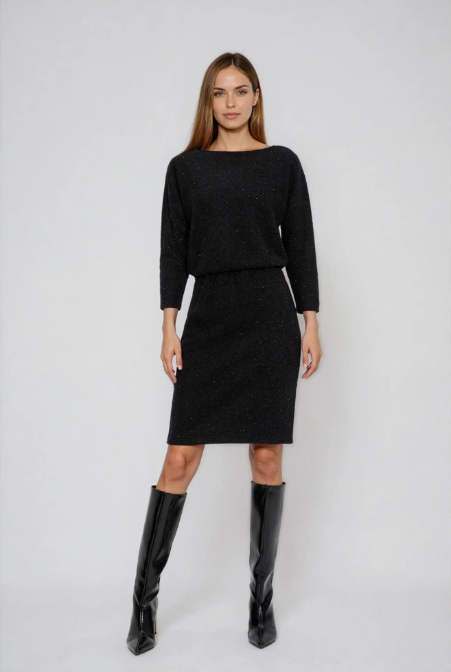 WOMEN'S DRESS Z-SU-4825 BLACK-set