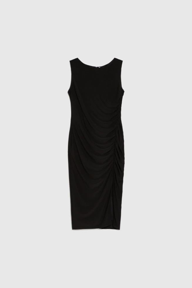 WOMEN'S DRESS L-SU-4916 BLACK-set