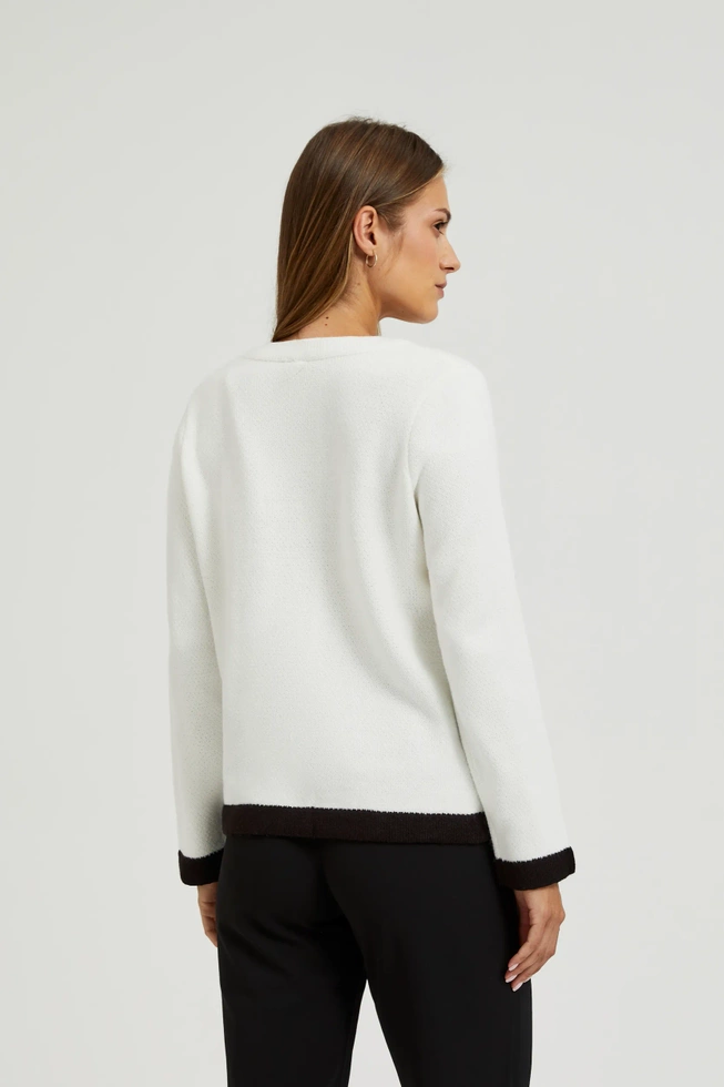 WOMEN'S SWEATER Z-SW-4567 OFF WHITE