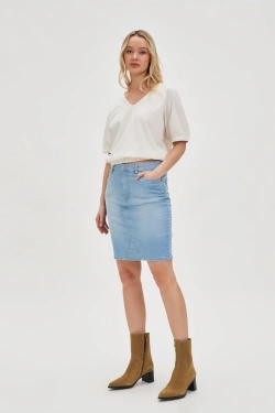 WOMEN'S SKIRT L-SC-4600 BLUE