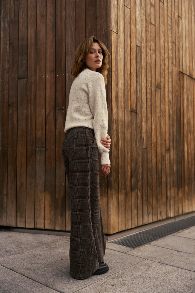 WOMEN'S PANTS Z-SP-4812 BROWN