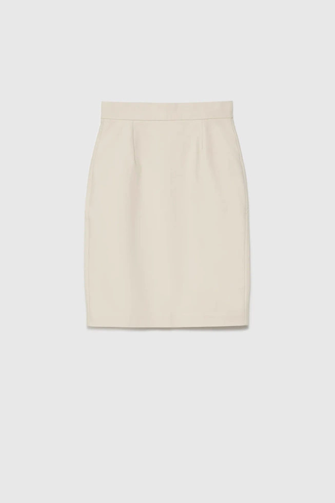 WOMEN'S SKIRT L-SC-4606 L.BEIGE