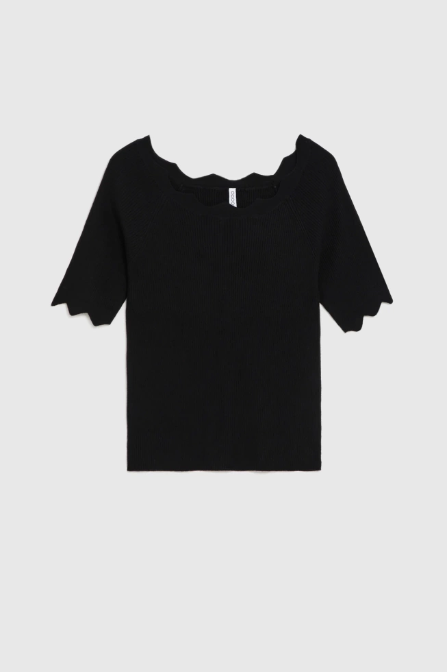 SWETER DAMSKI L-SW-4907 BLACK-pakiet