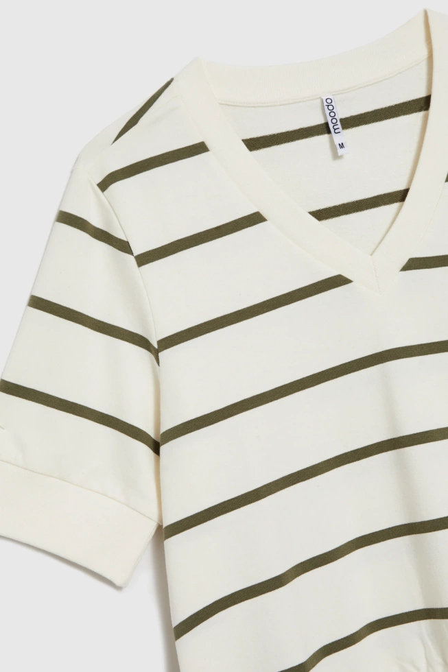 WOMEN'S SWEATSHIRT Z-BL-4808 OFF WHITE_OLIVE-set