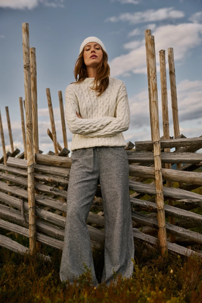 WOMEN'S HAT Z-CZ-4813 OFF WHITE MEL-set