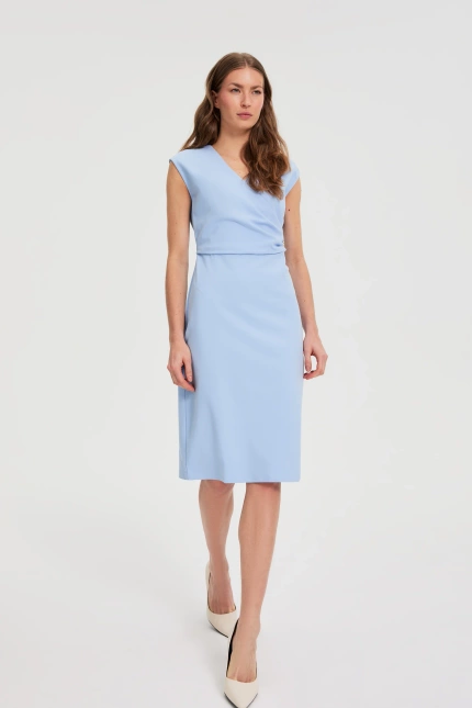 SUKIENKA DAMSKA L-SU-4942 L.BLUE