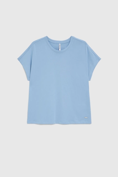 WOMEN'S TSHIRT L-TS-4947 BLUE-set