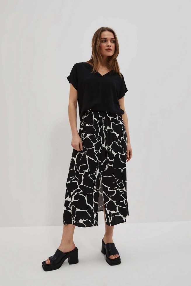 SPÓDNICA DAMSKA L-SC-4017 BLACK
