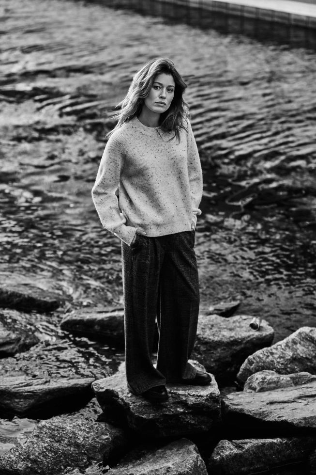 WOMEN'S SWEATER Z-SW-4836 OFF WHITE-set