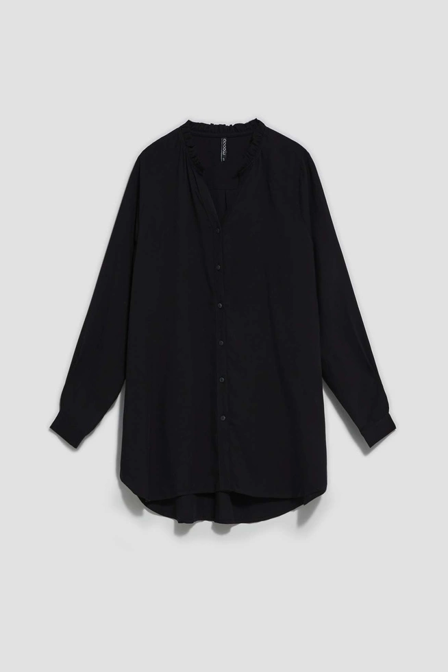 BLOUSE L-KO-4006 BLACK