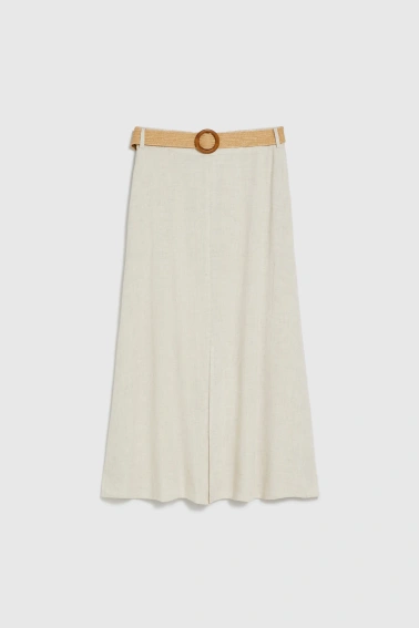 WOMEN'S SKIRT L-SC-4919 L.BEIGE