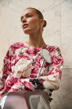 BLUZA DAMSKA L-BL-4905 WHITE