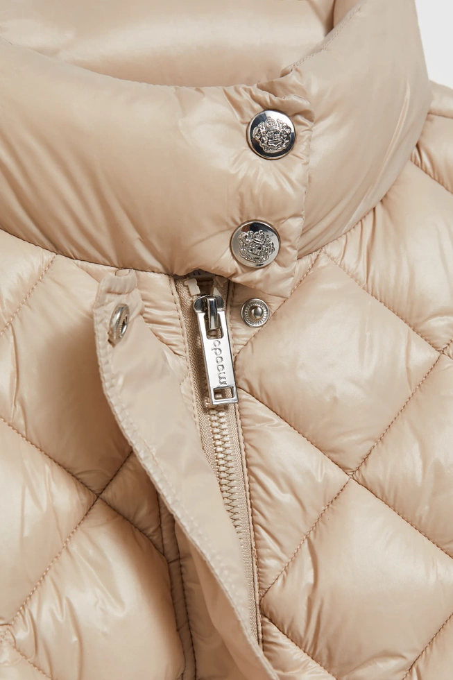 WOMEN'S JACKETS L-KU-4606 L.BEIGE