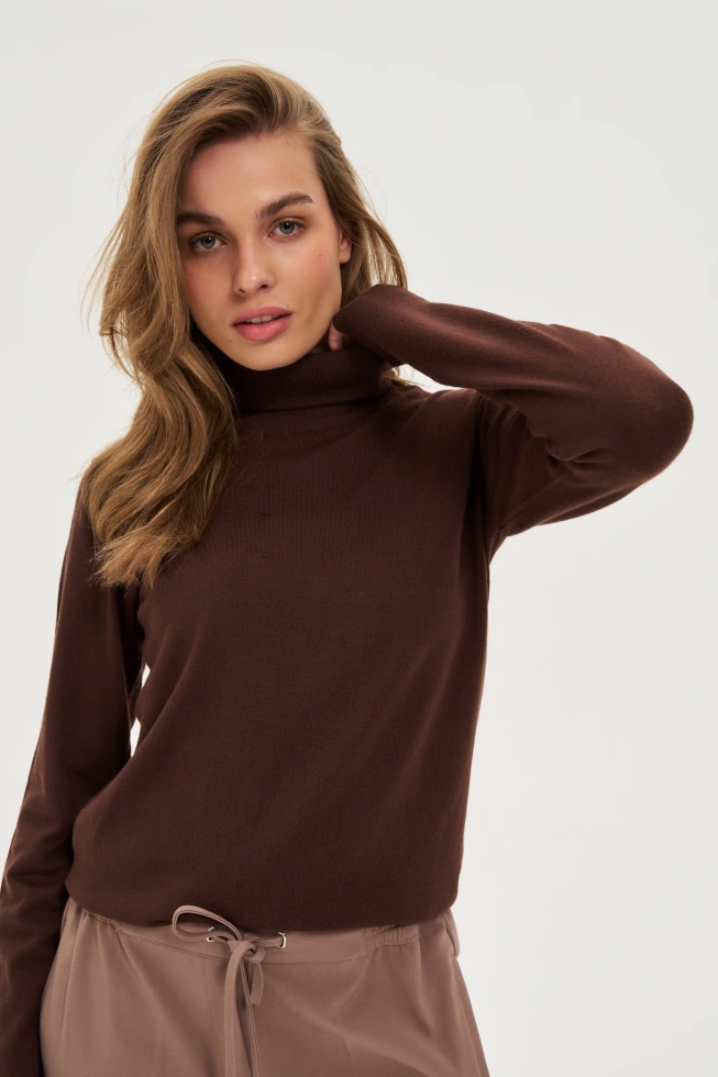 SWETER DAMSKI Z-SW-4809 COFFEE