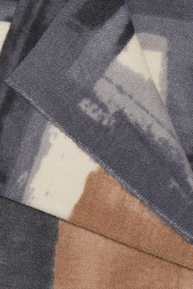 WOMEN'S SCARF Z-SZ-4801 D.GREY
