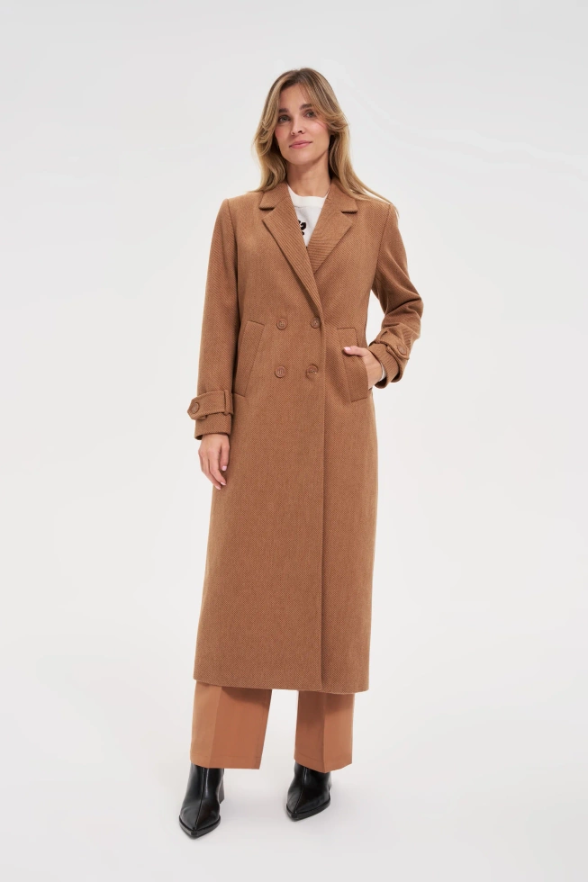 KURTKA DAMSKA Z-KU-4807 CAMEL-pakiet