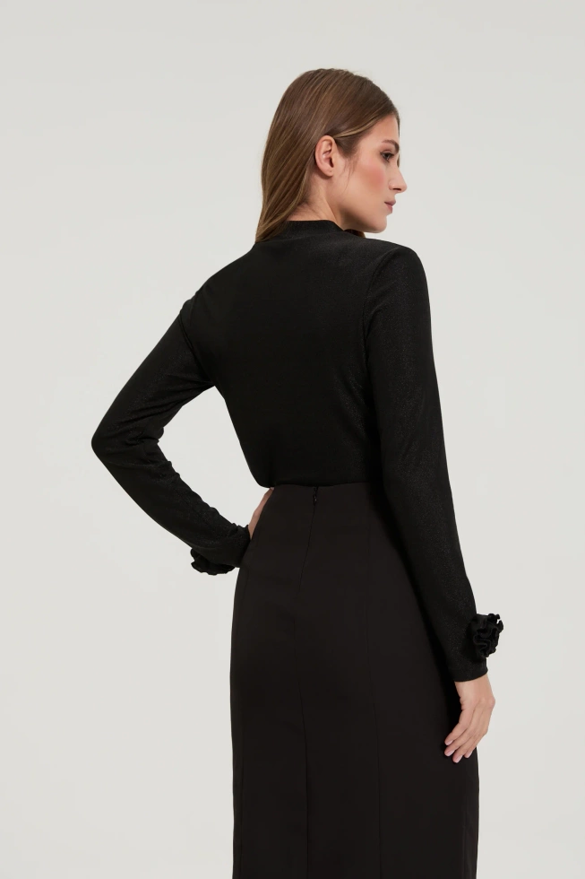 BLUZKA DAMSKA Z-TS-4822 BLACK-pakiet