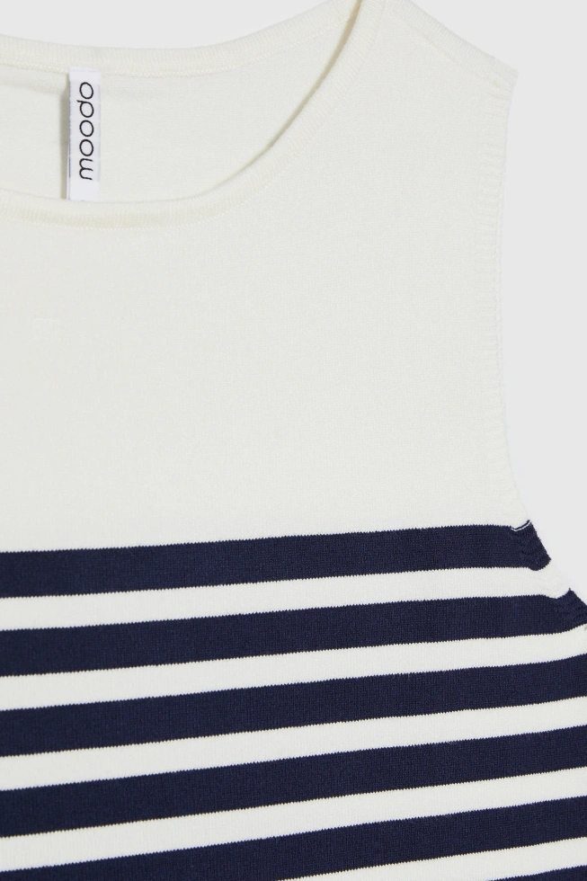 KOSZULKA DAMSKA L-TS-5025 OFF WHITE