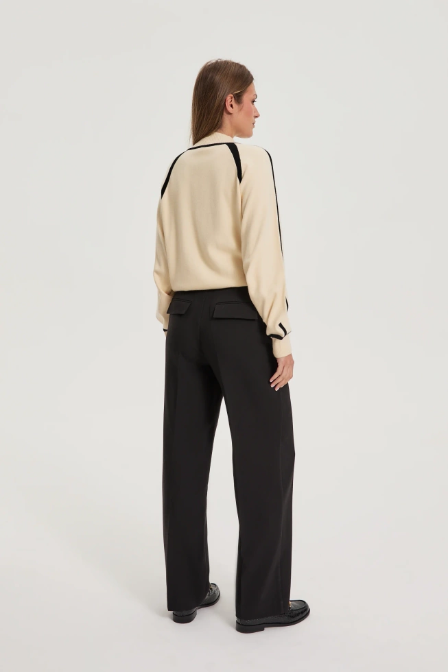 WOMEN'S PANTS Z-SP-4822 BLACK