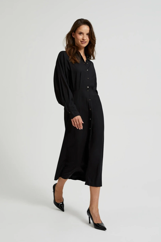 WOMEN'S DRESS L-SU-4600 BLACK