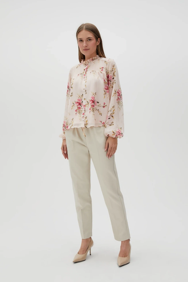 WOMEN'S PANTS L-SP-4614 L.BEIGE