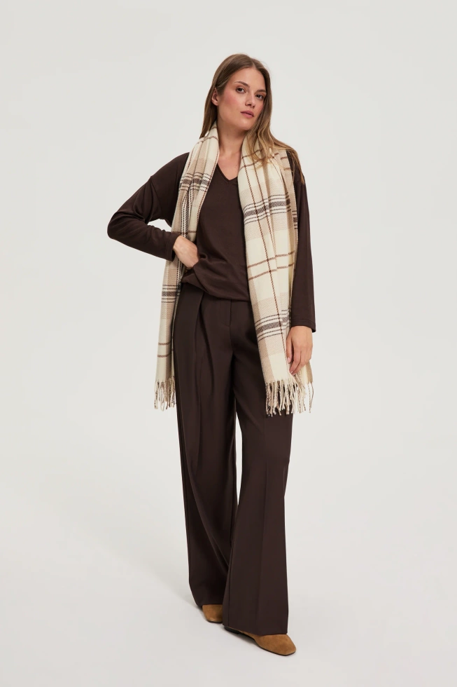 SZALIK DAMSKI Z-SZ-4804 BEIGE-pakiet