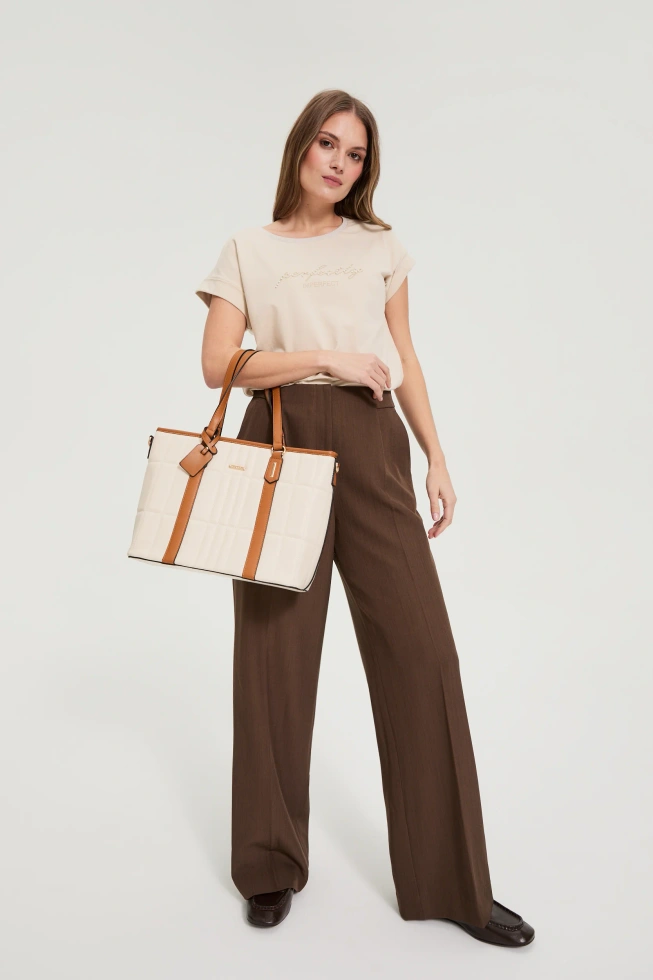 TORBA DAMSKA L-TO-4908 BEIGE