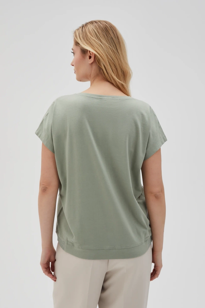 WOMEN'S TSHIRT L-TS-4640 OLIVE