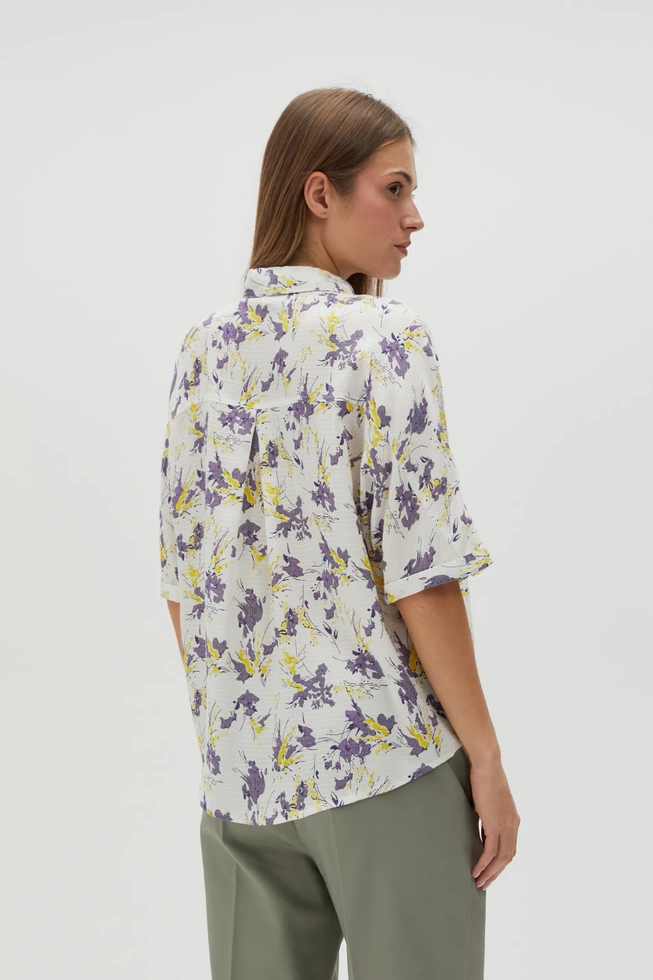 WOMEN'S SHIRT L-KO-4619 VIOLET