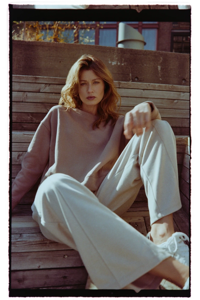 WOMEN'S SWEATSHIRT Z-BL-4814 COFFEE