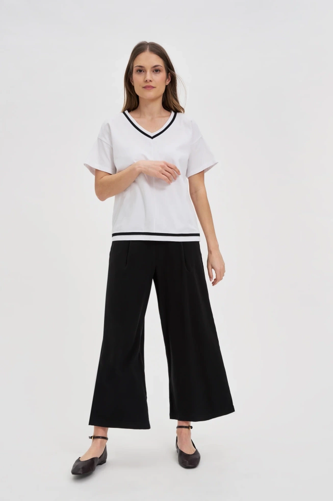 WOMEN'S TSHIRT L-TS-4753 WHITE-set