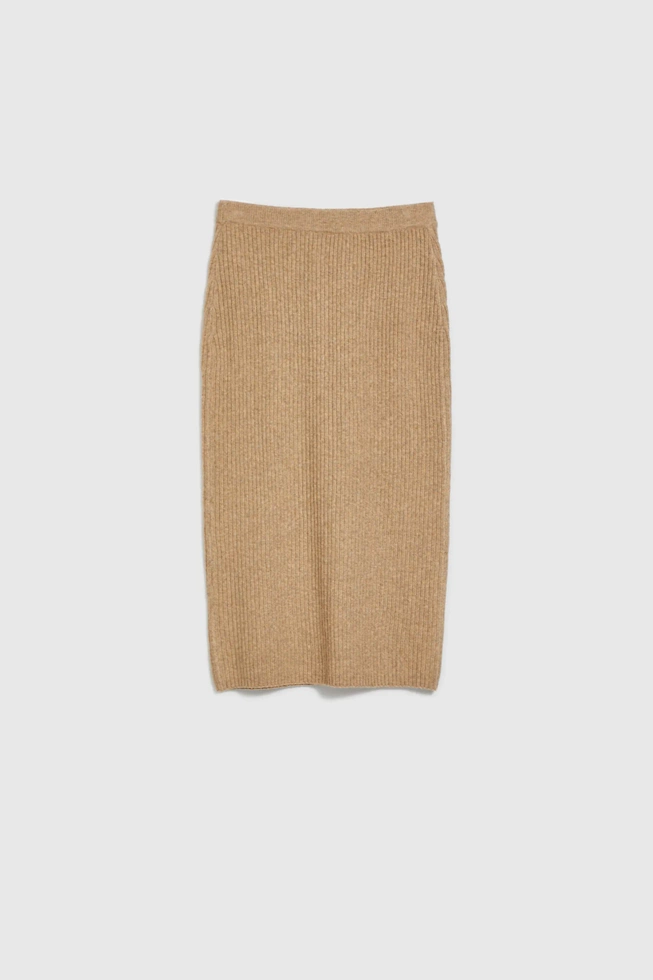 WOMEN'S SKIRT Z-SC-4500 BEIGE MEL-set