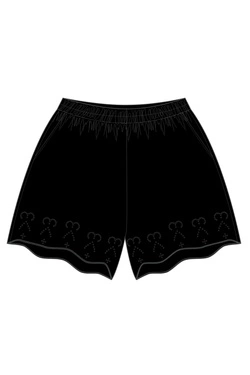 SZORTY DAMSKIE L-SH-4907 BLACK