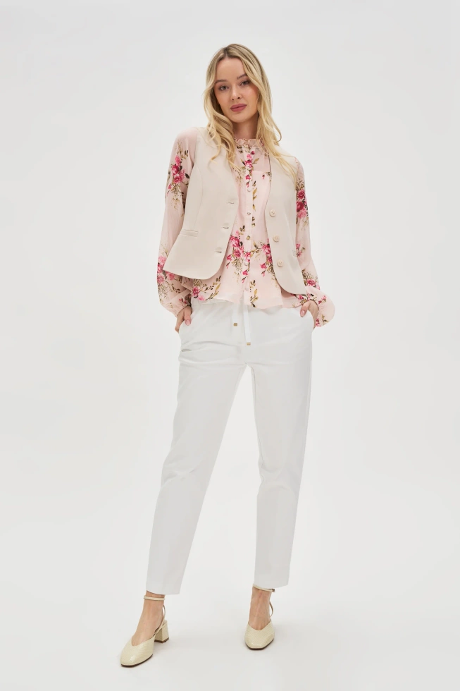 WOMEN'S JACKETS L-KA-4615 L.BEIGE