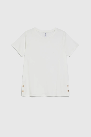 WOMEN'S TSHIRT L-TS-4913 OFF WHITE-set