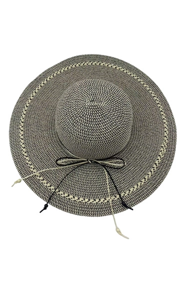 KAPELUSZ DAMSKI L-CZ-4903 BLACK MEL