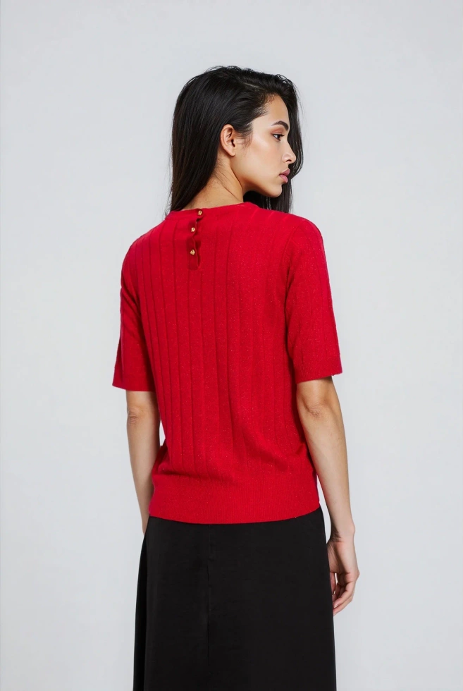 SWETER DAMSKI Z-SW-4874 RED