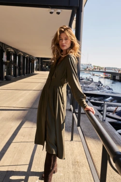 WOMEN'S DRESS Z-SU-4812 D.OLIVE-set