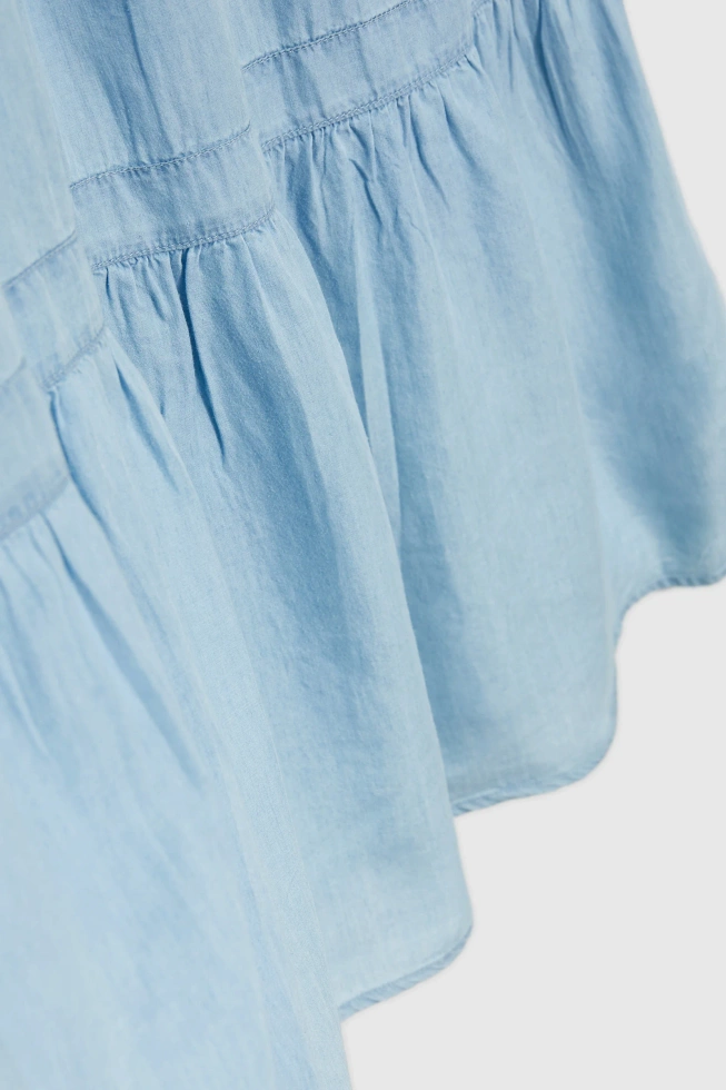 WOMEN'S DRESS L-SU-4623 L.BLUE