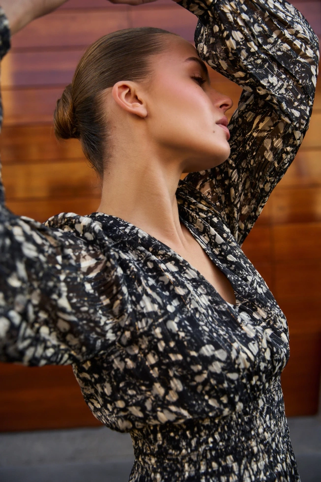 SUKIENKA DAMSKA L-SU-4900 BLACK