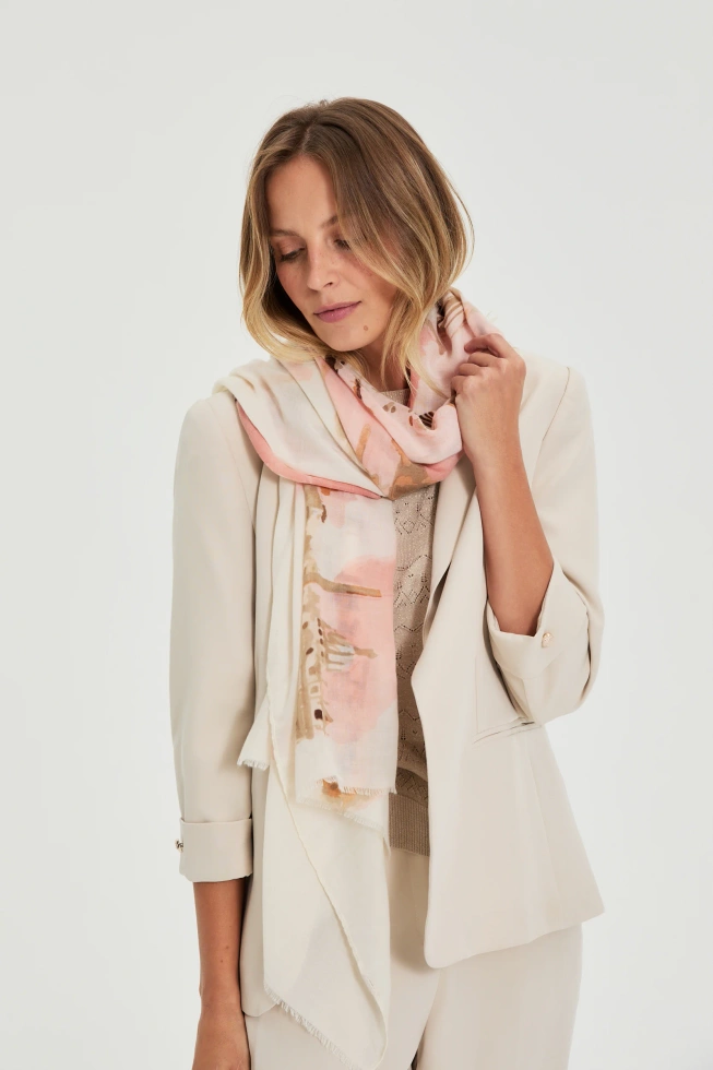 SZALIK DAMSKI L-SZ-4903 L.PINK