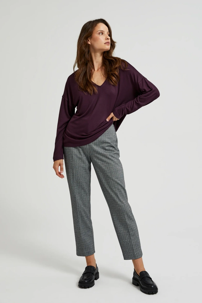 SWETER DAMSKI Z-SW-4561 D.VIOLET