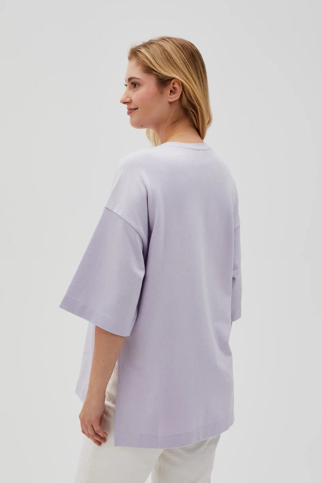 WOMEN'S SWEATSHIRT L-BL-4602 L.VIOLET