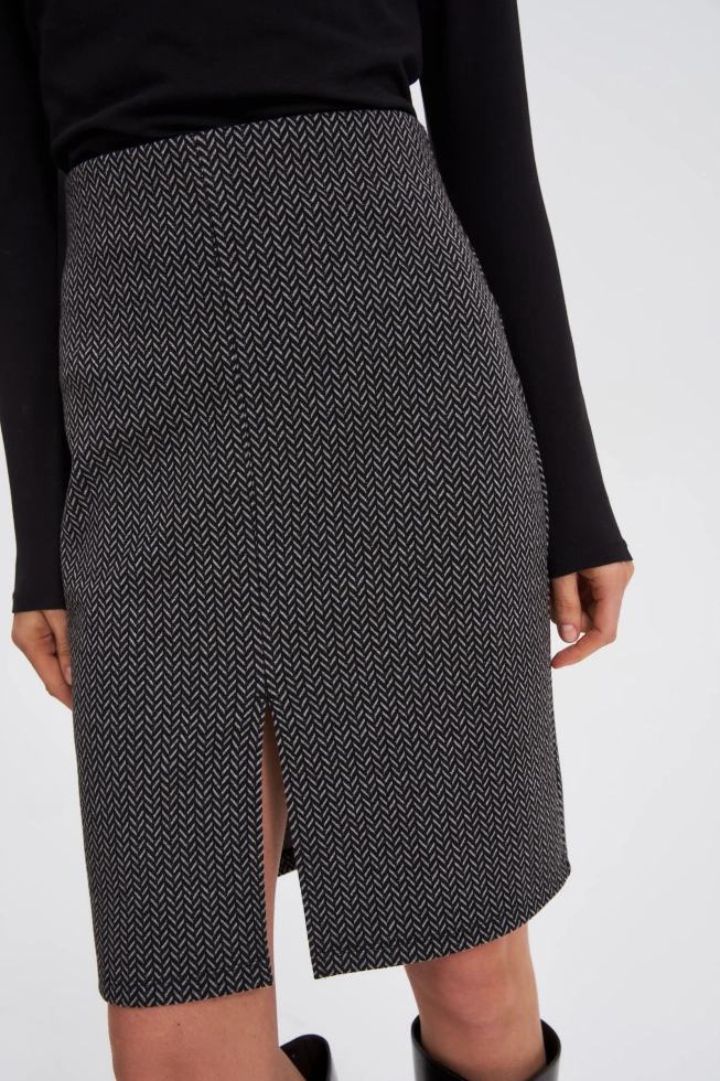WOMEN'S SKIRT Z-SC-4803 GRAPHITE