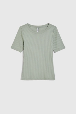 WOMEN'S TSHIRT L-TS-4916 OLIVE-set