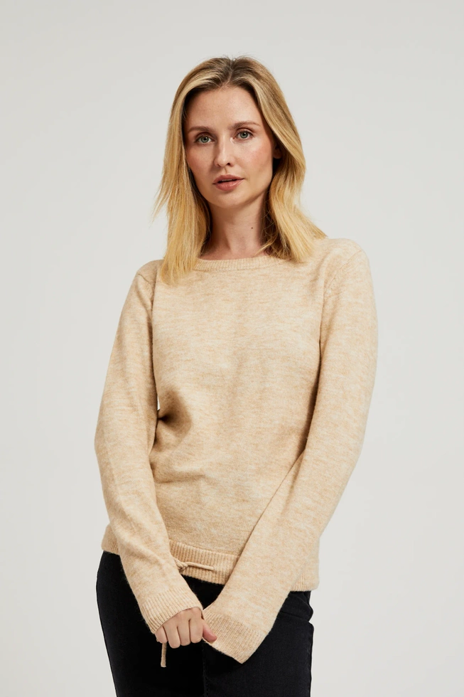 WOMEN'S SWEATER Z-SW-4510 BEIGE MEL