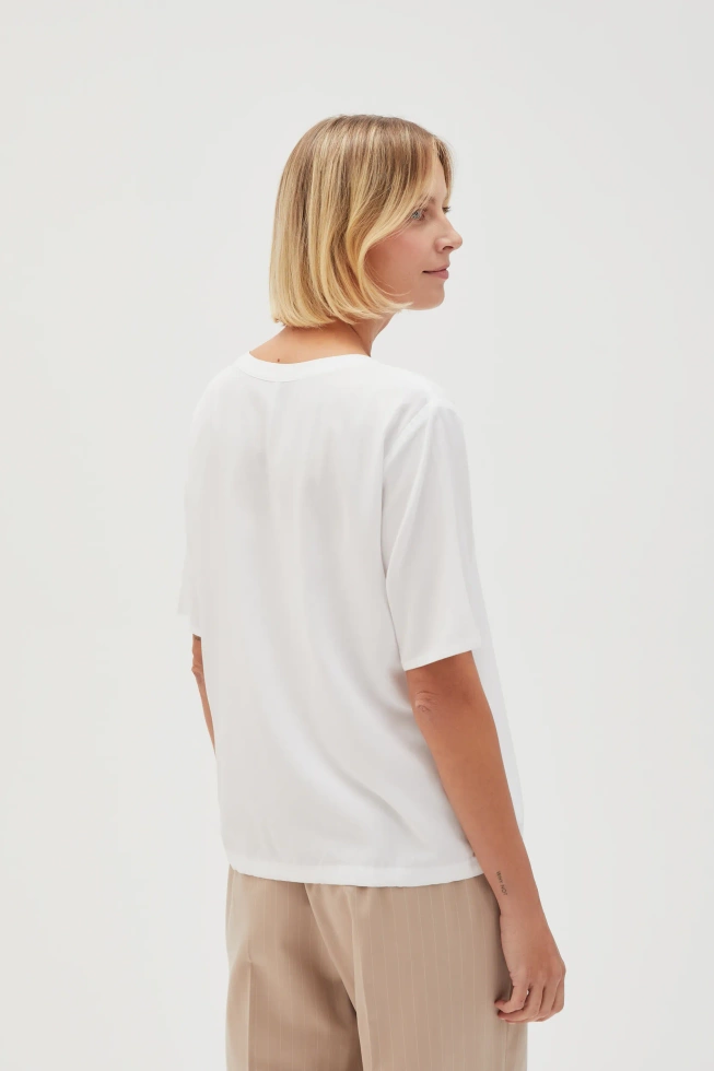 WOMEN'S SHIRT L-KO-4627 WHITE