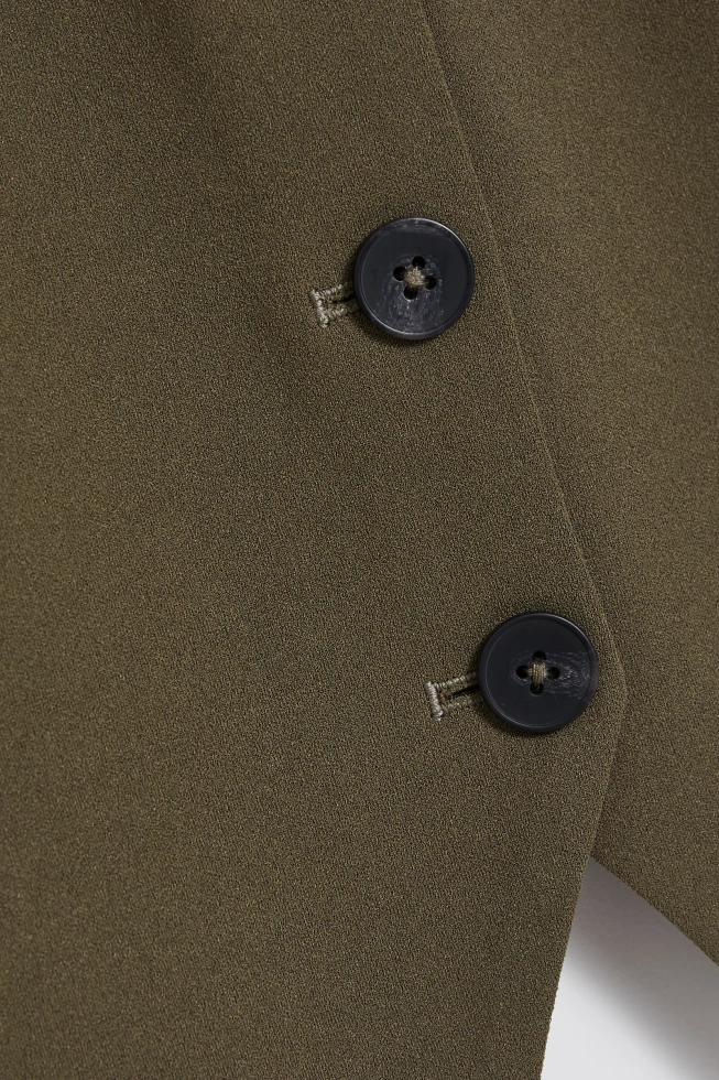 WOMEN'S BLAZER L-KA-4900 D.OLIVE